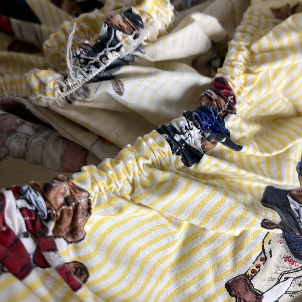 Polo by Ralph Lauren Yellow Striped Bedding Sheets - Picture 3 of 7